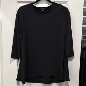 Alfani Black Blouse with 3/4 Sleeves